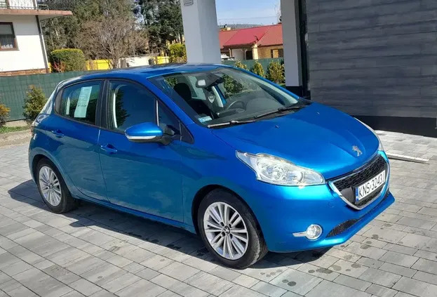 peugeot Peugeot 208 cena 21900 przebieg: 147000, rok produkcji 2012 z Grodków